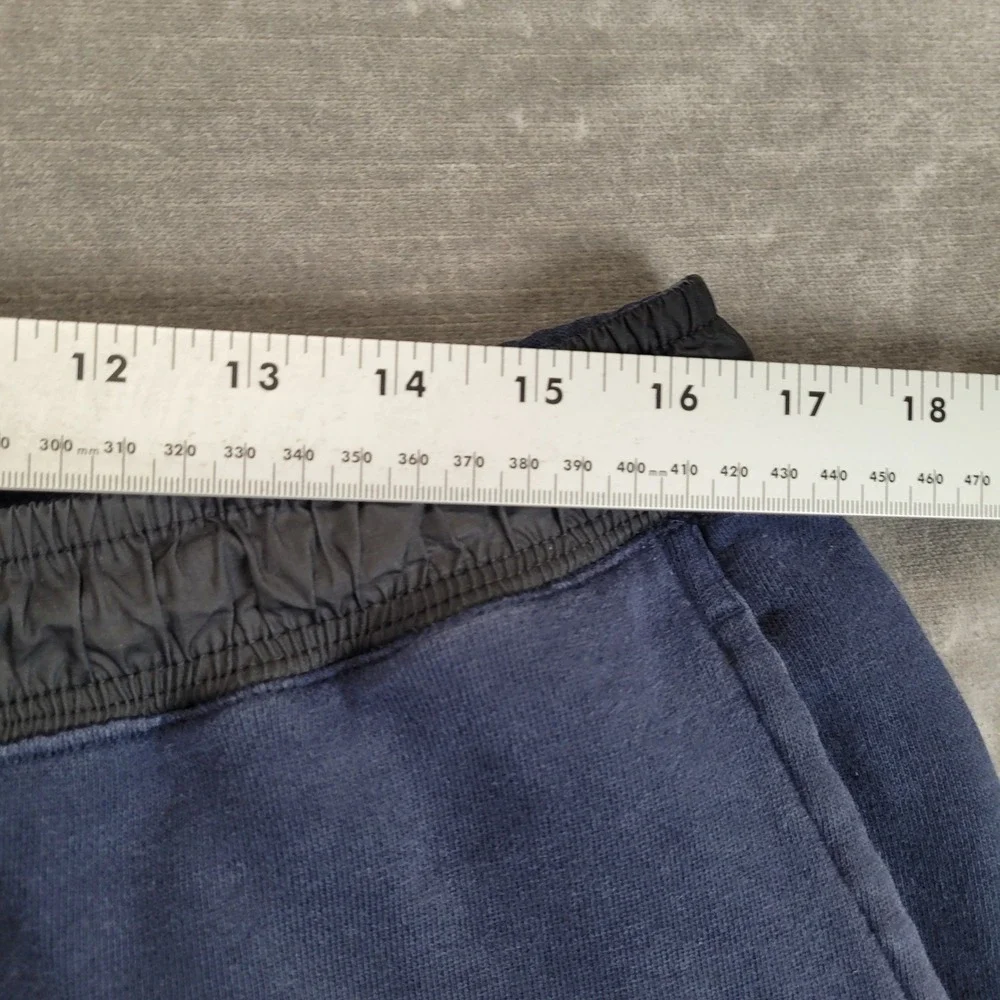 Nike Mens XXL Navy Blue Fleece Jogger Sweatpants Elastic Waist Drawstring Pocket